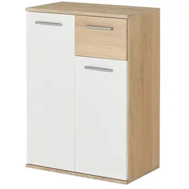 ARGONAUTA Kommode 60 x 85 x 35 cm Weiß