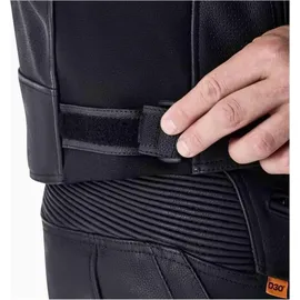 RST Tractech Evo D3O Lederjacke Schwarz/Weiß S