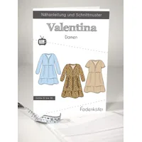 Fadenkäfer Papierschnittmuster Kleid Valentina" Damen