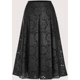 Madeleine Maxirock Damen Spitze Schwarz 34