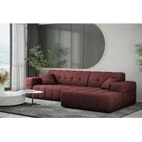 Fun Möbel Ecksofa Designersofa NANCY in Stoff Perfekt Harmony