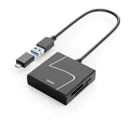 Hama USB-Kartenleser Schwarz