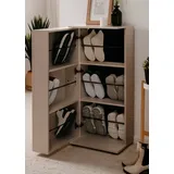 furn.design Logu 50 x 110 x 0 cm 1-türig braun matt