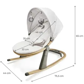 Kinderkraft Babywippe, ELSU grau