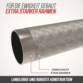 Berg Toys BERG Trampolin Elite InGround grau