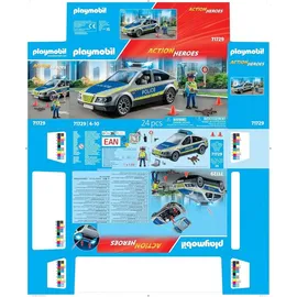 Playmobil Action Heroes Polizei Streifenwagen 71729