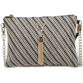 Valentino Divina Summer Crossover Bag Umhängetasche Baumwolle Black
