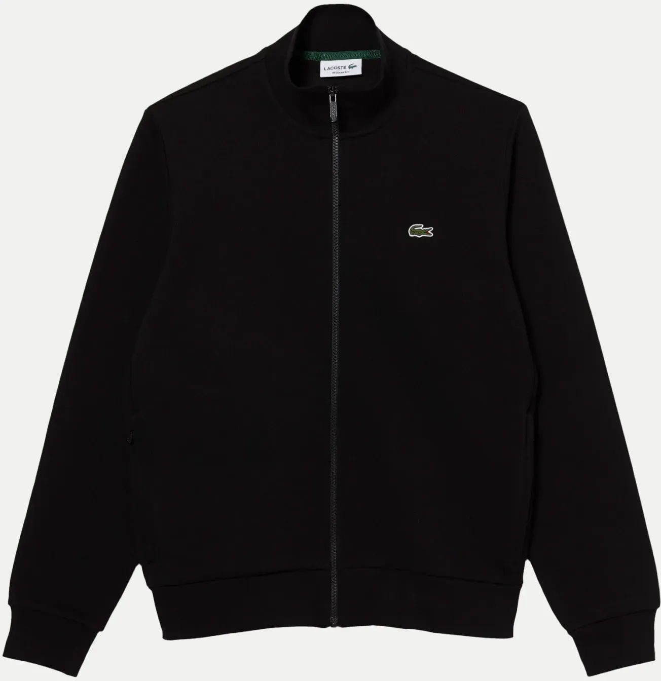 Sweatjacke mit Stehkragen Schwarz L