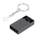 LEIZHAN USB-3.0-Flash-Laufwerk, Mini-Auto-USB-Stick Mit Kette für PC, Laptop (64 GB, Schwarz)
