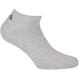 Fila Sneakersocken 3er Pack Grau 39-42