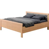 Priess Einzelbett PRIESS "Arnsberg", braun (livorno buche, anthrazit), B:188cm