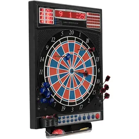 KARELLA Premium Silver Elektronische Dartscheibe inkl. 24 Softdarts