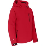 Bergson Regenjacke LUPO Kinder Skijacke, ultimativer Schutz und Komfort für junge Abenteurer! rot 140