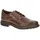 CLARKS Batcombe Tie Schuhe Dark Tan Lea 42