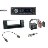 Einbauset 1-DIN BMW 5er E39 X5 E53 + Caliber RMD050DAB-BT USB/MP3/DAB+/Blueto...