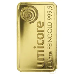 31,1 Gramm Goldbarren