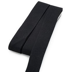 buttinette Nahtband, schwarz, Breite: 2 cm, 5 m