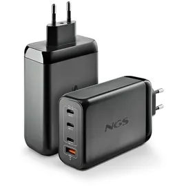 ngs BUD 240W 240 W, 4 Ports, USB Ladegerät, Schwarz