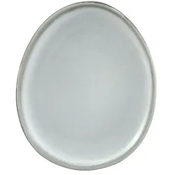 Peill+Putzler Servierplatte  Como , grün , Porzellan , Maße (cm): B: 12,4 H: 10,2 T: 1.6