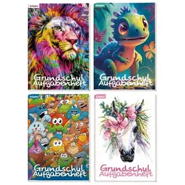 Häfft Lernfreunde Grundschul-Aufgabenheft mini A6 (sortiert)
