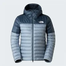 The North Face Damen Terra Peak Hoodie Jacke, Frost Grey/Granite Grey, XS