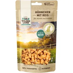 WILDES LAND Katze 70g Hühnchen mit Reis
