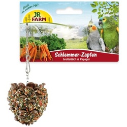 JR Farm Birds Schlemmer-Zapfen Großsittich/Papagei 195g