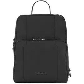 Piquadro Circle Damen-Laptop-Rucksack Schwarz
