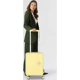 American Tourister Soundbox Mini 4-Rollen Kindertrolley 47 cm / 22 l pastel yellow