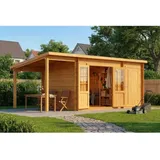 Alpholz Gartenhaus Maria 4,50 x 2,50 m Braun