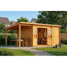 Alpholz Gartenhaus Maria 4,50 x 2,50 m Braun