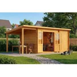 Alpholz Gartenhaus Maria 4,50 x 2,50 m Braun
