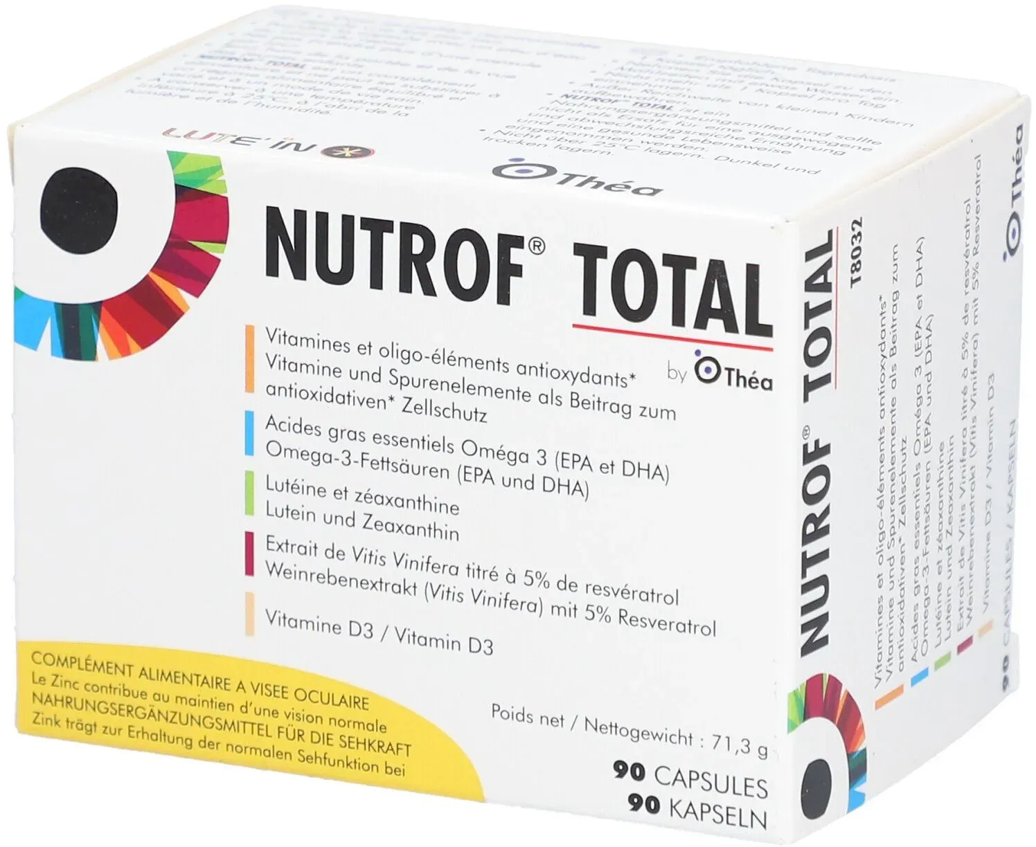 Nutrof Total Vit Spuren Omega 3 Kapseln Vit D3