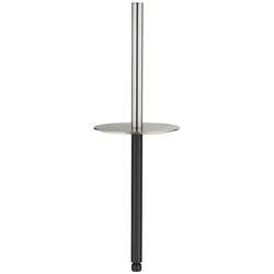 Dornbracht Gentle Bürstengriff mit Deckel 90209750501-00, Accessoires, platin gebürstet