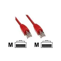 InLine Netzwerk-Kabel 1m rot