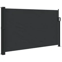 vidaXL Balkon-Sichtschutz 120 x 500 cm Schwarz Polyurethan