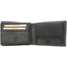 Jockey Club Geldbörse Unisex Portemonnaie silber
