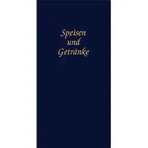 Adina Speisekarte Menümappe 1⁄2 A4 dunkelblau