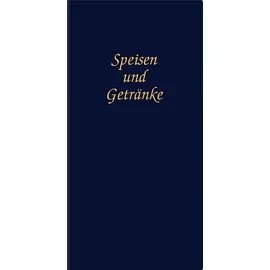 Adina Speisekarte Menümappe 1⁄2 A4 dunkelblau