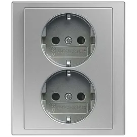 Busch-Jaeger SCHUKO-Doppelsteckdose 202 EUJB-866