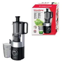 Klausberg KB-7871 Slow Juicer schwarz/silber
