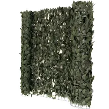 Mendler Windschutz HWC-O92 150 x 300 cm Grün Kunststoff