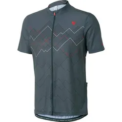 ZIENER Herren Fahrradtrikot CADRI, ebony, 46