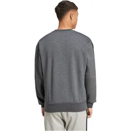 adidas Sweatshirt 3-Streifen Grau/Schwarz XXL