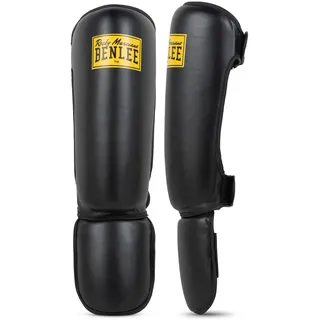 BENLEE Rocky Marciano BENLEE Schienbeinschoner aus Kunstleder GUARDIAN Black, L/XL