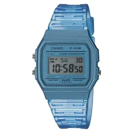 Casio F-91ws-2ef Uhr Blue One Size