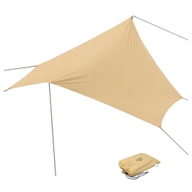 Campguru Tarp Wing Sonnen Segel Camping Vor Zelt Wind Schutz Plane Baumwolle 4 m