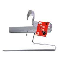 MAWA Design MAWA Hosenbügel, Set mit 25 platzsparenden Kleiderbügel,