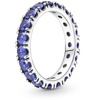 Pandora Timeless "funkelnde Reihe" silber, blaue Kristalle 190050C02 54