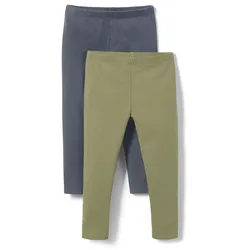 Tchibo - 2 Baby-und-Kleinkind-Leggings - Baby - Gr. 62/68 - dunkelblau
